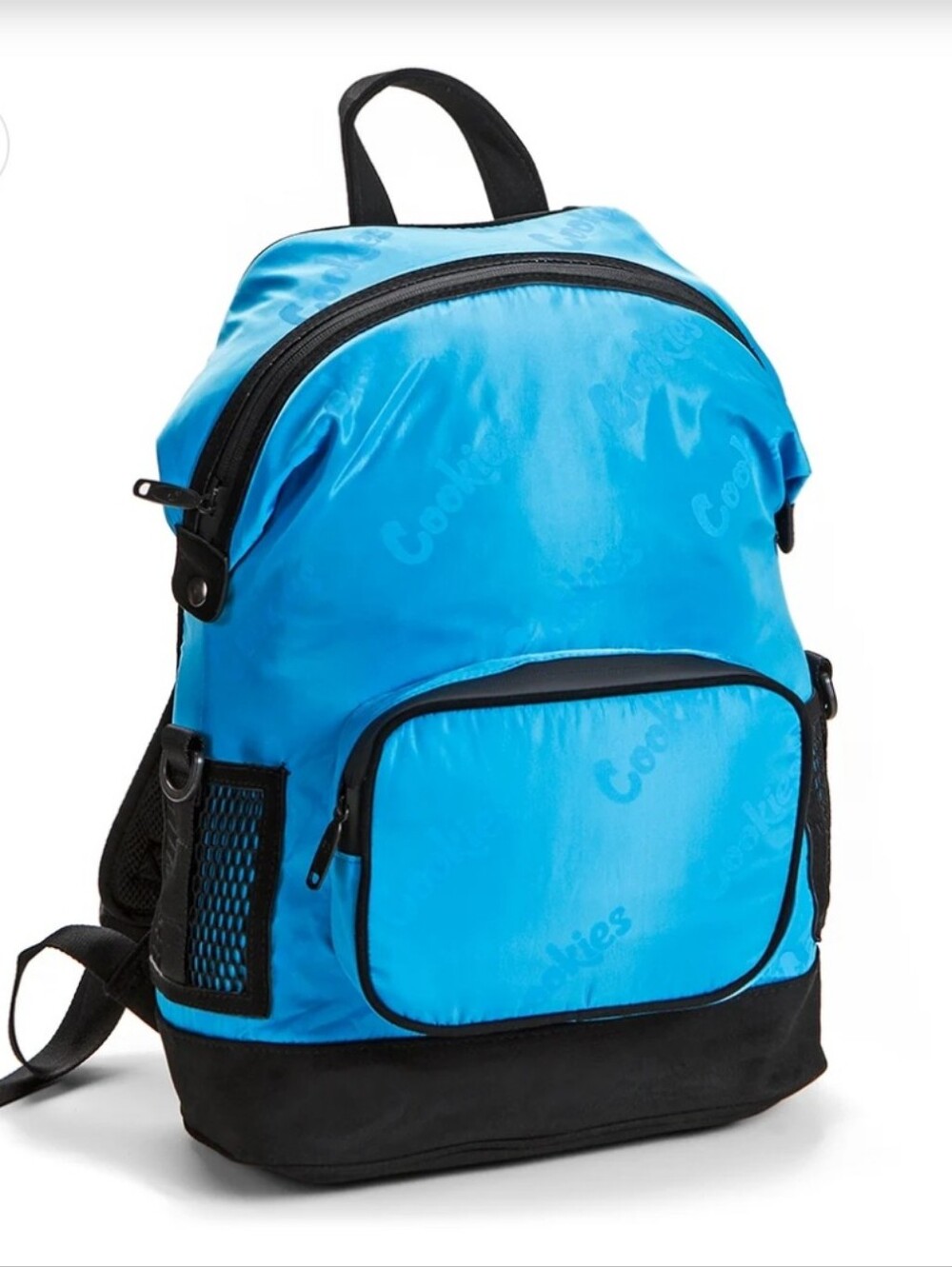 COOKIES Luxe Satin Smell-Proof Backpack - Blue